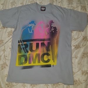Run DMC Neon Concert/Band Tee